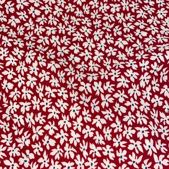 Reformation Red Floral Zoe Skirt - Picture 10 of 10